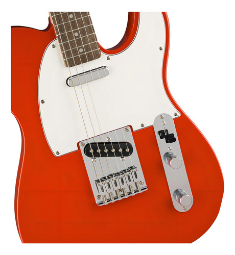 Guitarra Fender 037 0200 Squier Affinity Lr 570 Racing Red