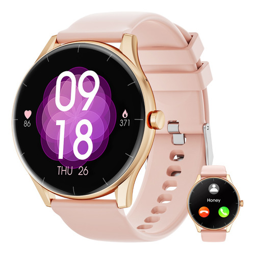 Reloj Deportivo Inteligente Para Mujer Con Llamada Bluetooth