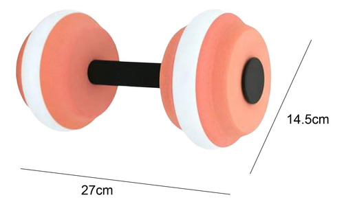 Pesas Acuáticas Para Entrenamiento En Piscina, Naranja
