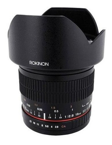 Rokinon 10 Mm F2.8 Ed Como Ncs Cs Lente Fija Gran Angular De