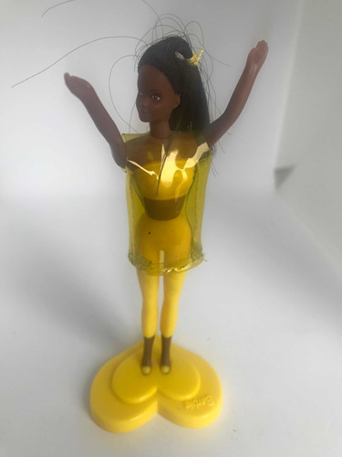 Mini Barbie Morocha Morena Negra Zamba Semi Articulable Orig