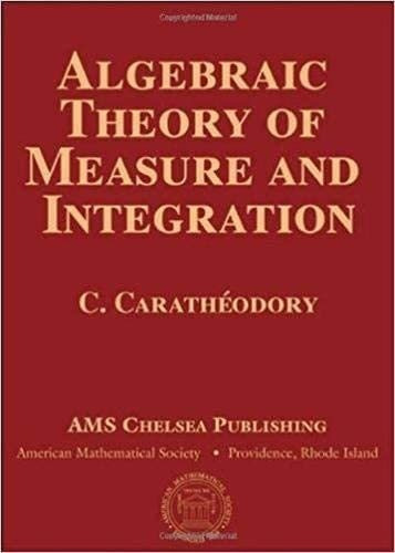 Libro: En Inglés Teoría Algebraica De La Medida Y La Integra