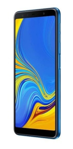 Samsung A7 2018 Azul Bundle + Galaxy Active Watch Silver Att