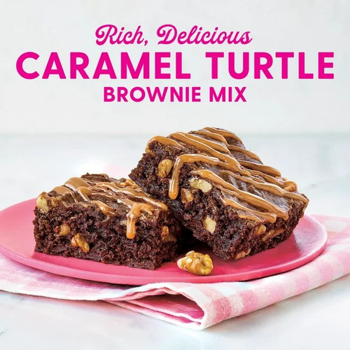 Duncan Hines Dolly Parton'spastel Caramel Brawnie 432gr(5pz)