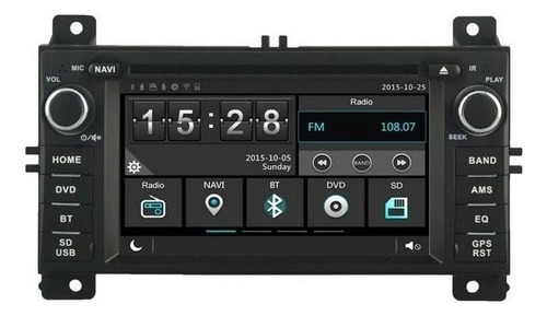 Estereo Jeep Grand Cherokee 2011-2013 Dvd Gps Touch Hd Usb
