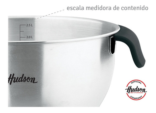 Imagen 3 de 8 de Bowl Acero Inoxidable Hudson 20 Cm