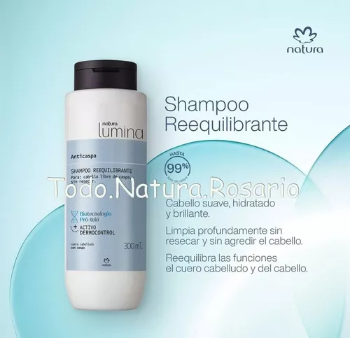 Natura Lumina Shampoo Anticaspa 300ml Todo Natura Rosario