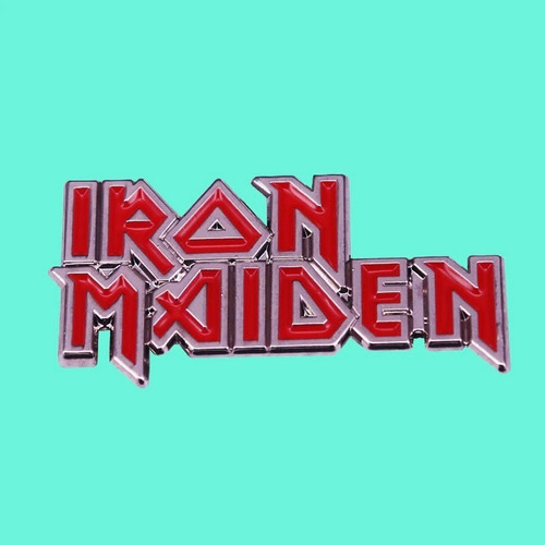 Pin Botton Broche Iron Maiden Banda Rock Metal