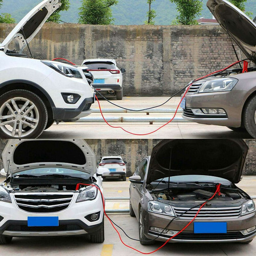 Cable De Arranque De Emergencia Para Coche, 6 M, 2000 Amperi