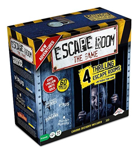 Escape Room The Game, Versión 2 - Con 4 Emocionantes Salas D