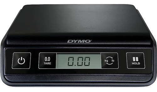 Dymo - Báscula Postal Digital, Capacidad 2.2 Kg Negro. M5