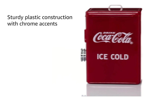 Dispensador De Pajitas De Vidrio Tablecraft Para Coca-cola C