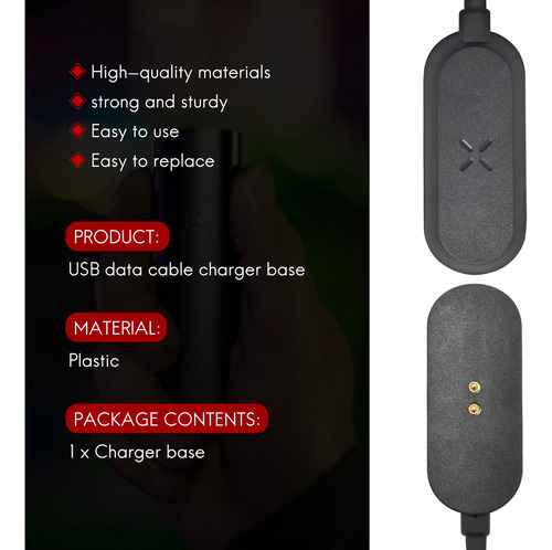 Para Base De Carga De Repuesto Queenly Y Cable Usb 3 O 2 Acc