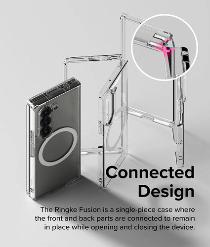 Case Ringke Transparente Para Galaxy Z Fold6 (magsafe)