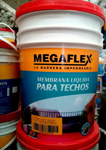 Membrana Líquida Megaflex X 20 Kg Rojo