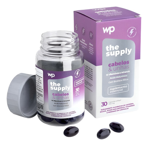 Kit Cabelos E Unhas Wpink (2 Potes) 60 Cápsulas Total