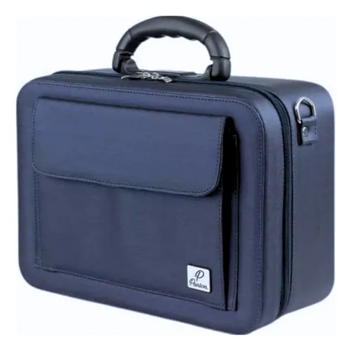 Maleta Médica Luxo Panton C136 Com Divisórias - Dune Azul Azul-escuro Lisa