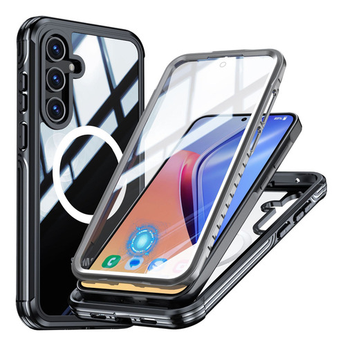 Capa Magnética Proteção Contra Quedas Para Samsung A55-5g