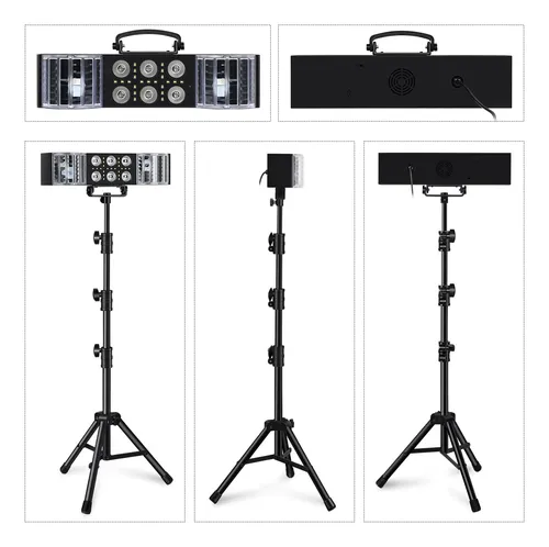 Luces De Dj Rgbw Led Derby Par Con Control Remoto Para Fiest