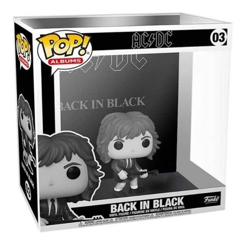 Funko Pop! Ac/dc  Back In Black Album  Special Edition