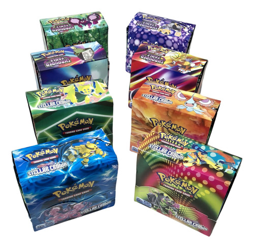 Caja Cartas Pokémon Genéricas X36 Sobres, En Español Uno