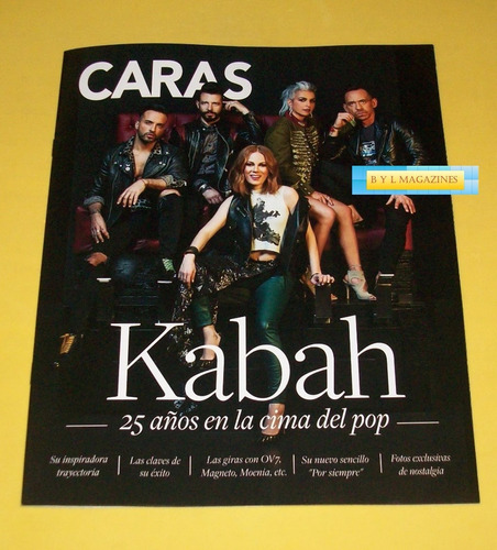 Kabah Revista Edicion Especial Caras 2017 Maria Jose