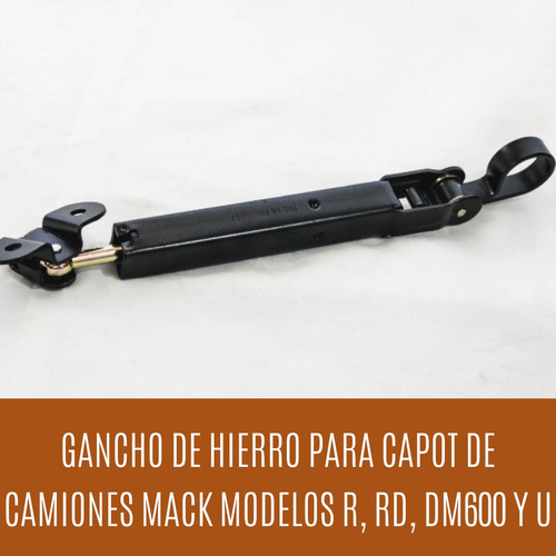 Gancho Capot Mack R600 Rd400 R Rd Rl Rm Rw Pai Hierro