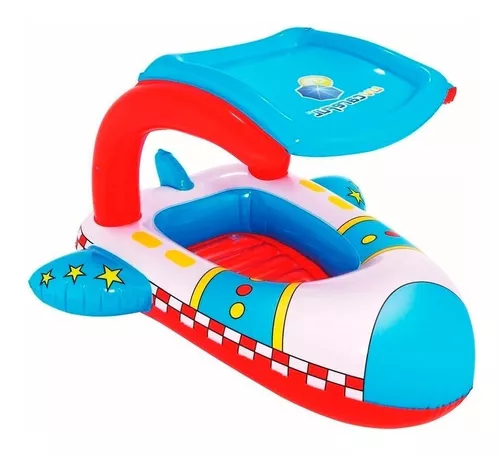 Todo tipo de Buque de guerra Bebida Bote Inflable Salvavidas Bebe Niño Techo Filtro Solar Uv 50