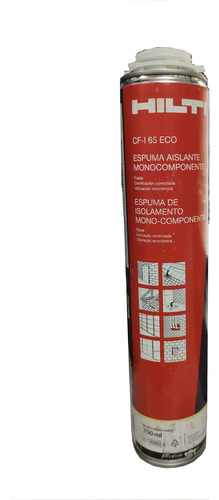 Espuma Expansiva Isolamento Mono Componente 750ml Hilti