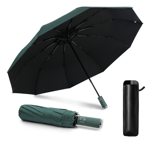 Folding Umbrellas Green