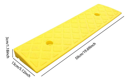 .s Rampa De , Accesorios De Almohadilla De Alto 3cm Amarillo