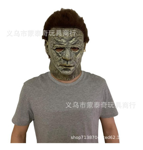 Máscara De Látex Para Cosplay De Michael Myers