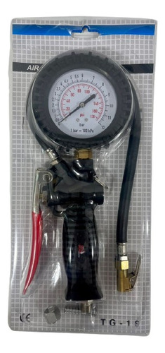 Imagen 1 de 3 de Inflador/medidor De Cauchos Big Red Para Compresores