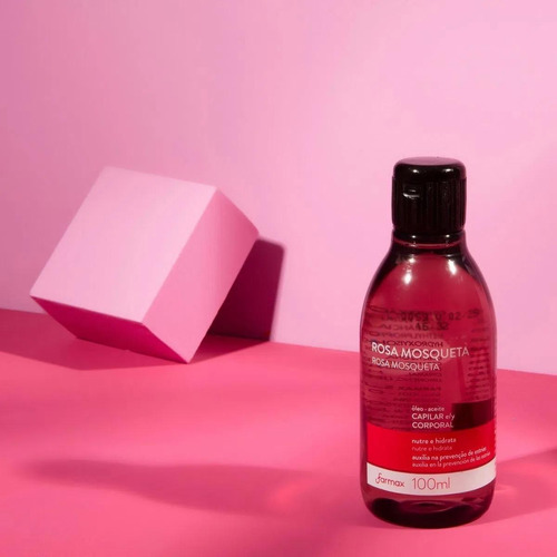 3 Un Óleo De Rosa Mosqueta 100% Puro 100ml