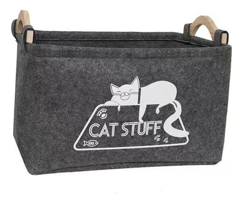 Caja De Almacenamiento De Juguetes Para Mascotas, Cesta De