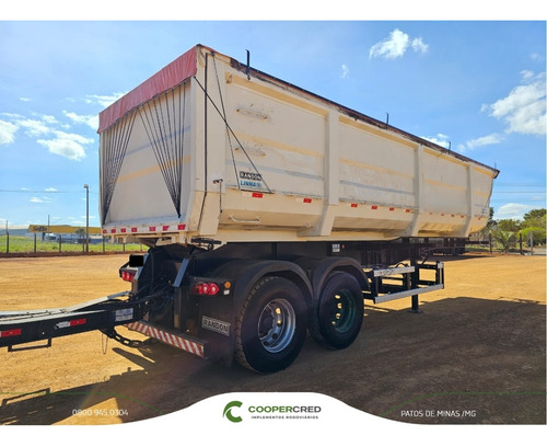 Carreta Rodocaçamba Randon 35m³ 22/22 C/ Lona Fácil 6 Eixos
