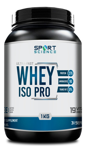 Iso 100 Pro 1kg Sport Science Sabor Chocolate