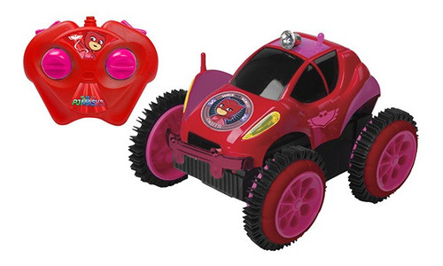 Imagem 6 de 8 de Carrinho Controle Super Manobra Pj Masks Corujita Candide