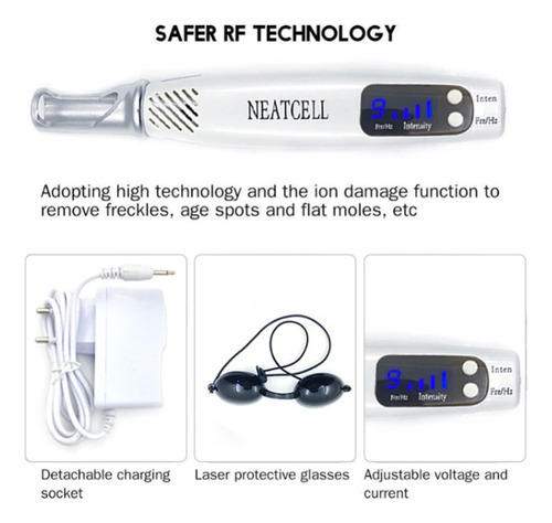 Neatcell Lapiz Laser Azul Picosegundo Para Eliminar Tatuajes