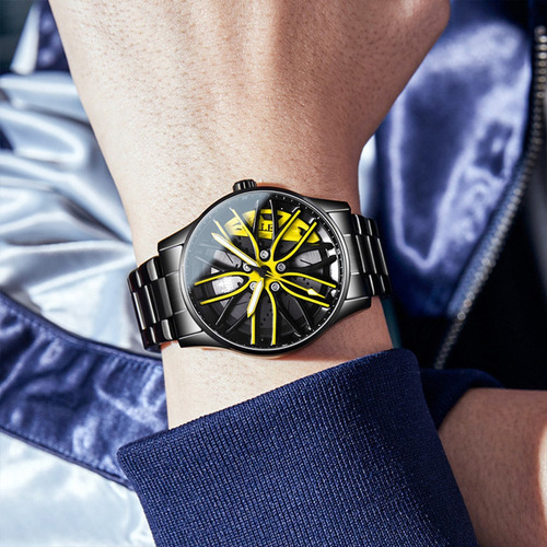 Relojes Luminosos De Cuarzo Inoxidable Olevs 9937