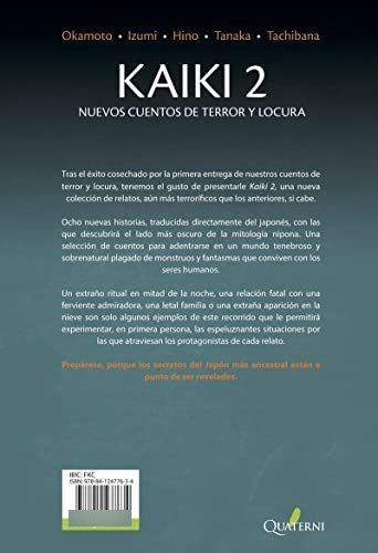 Kaiki 2. Nuevos Cuentos De Terror Y Locura (grandes Obras De