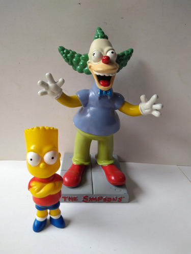Boneco Barthy Simpsons De Borracha ( Krusty Não Incluso) (Usado)