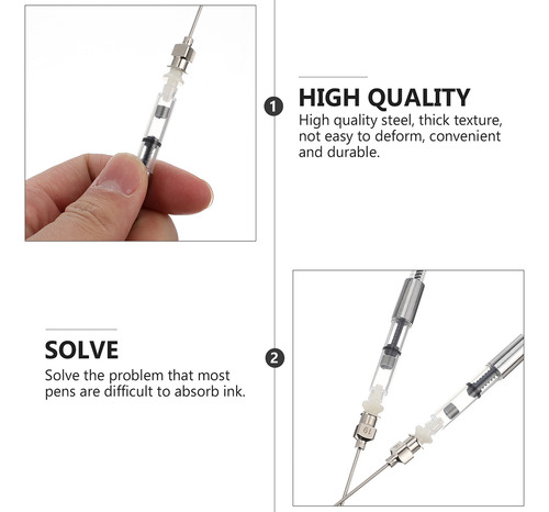 8 Unidades De Caneta-tinteiro Universal, Tinta De Absorção,
