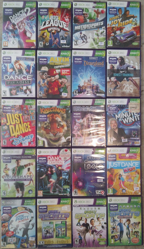 Juegos Xbox 360 Originales Para Kinect Usados Con Garantia