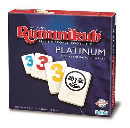 Juego De Mesa Rummikub Platinum Original Nuevo Sellado 