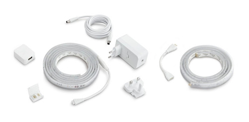 Imagen 2 de 5 de Philips Hue Lightstrip Plus V4 2 Metros + Extensión 1 Mts Bt