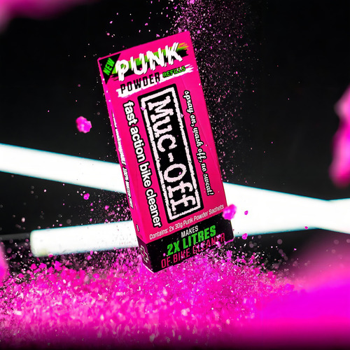 Shampoo Moto Auto Punk Powder En Polvo Muc-off Rinde 2 Lts