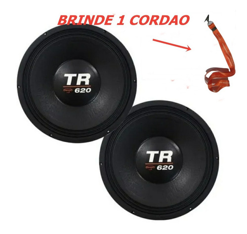 Combo De 2 Falantes Triton 12 Polegadas Tr620 W Rms 8ohms