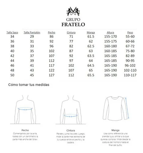 Ternos tallas grandes new arrivals