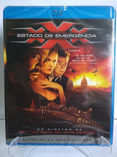 Blu-ray Triplo X - Estado De Emergência - Lacrado